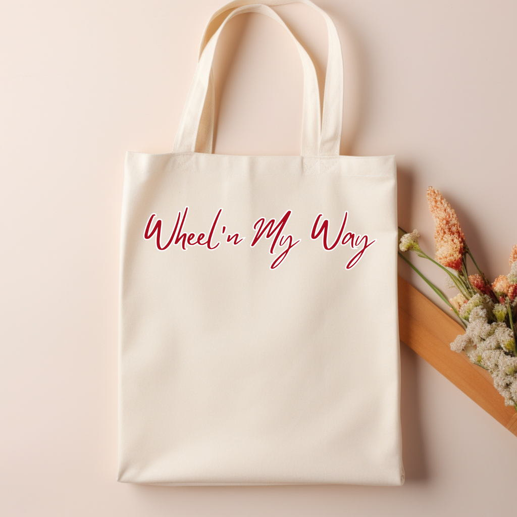 Wheelie Canadian Canvas Tote Bag