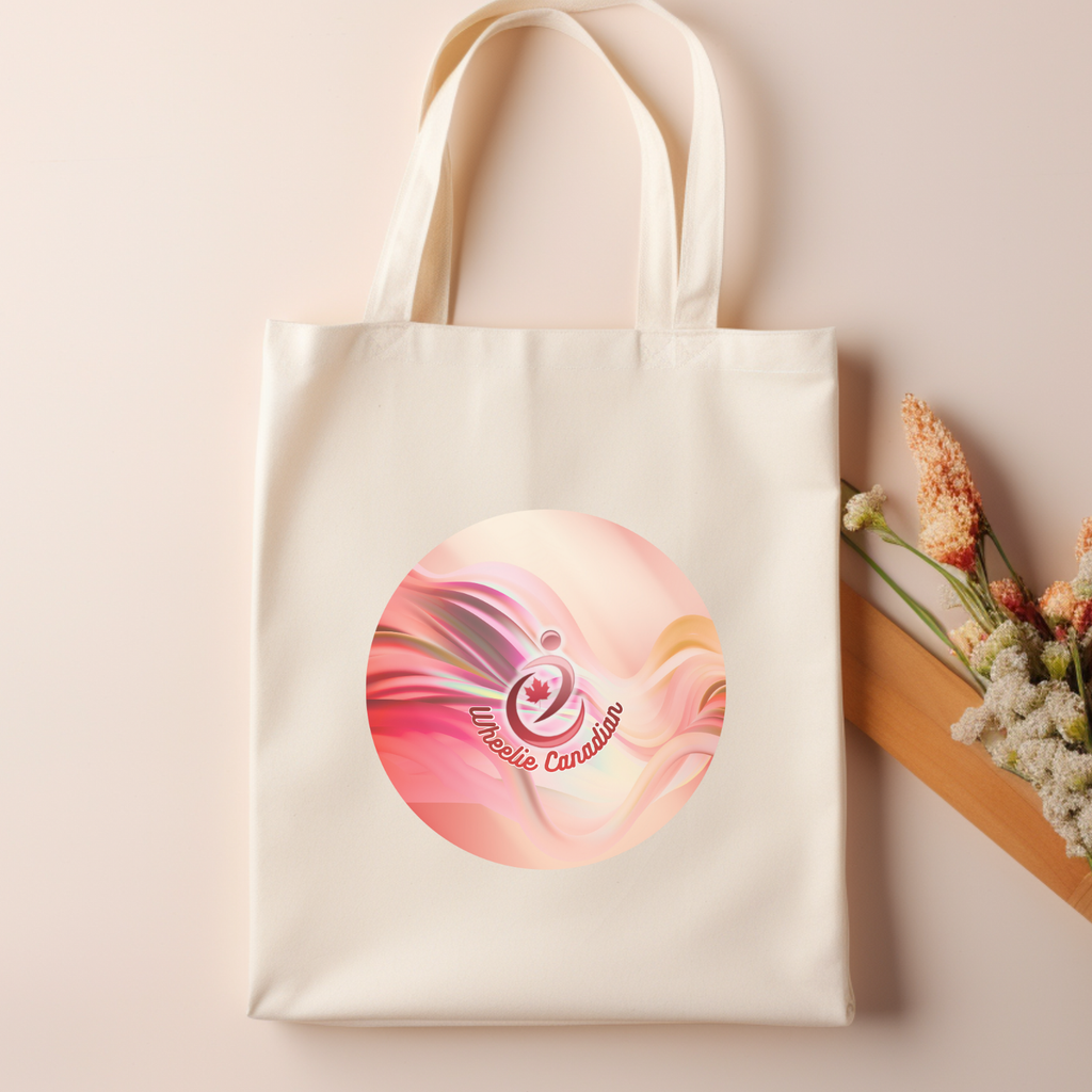 Wheelie Canadian Canvas Tote Bag