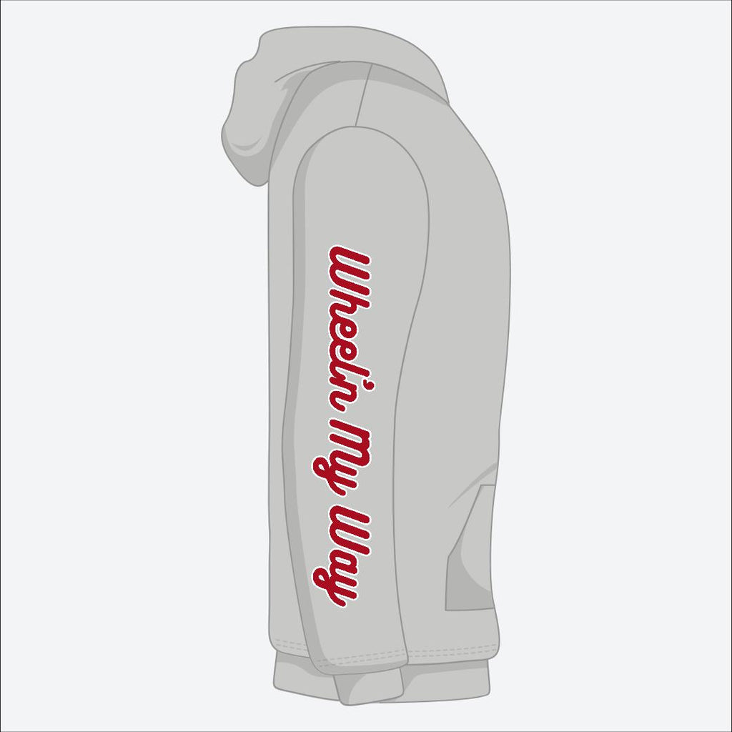The "Original Wheel'n My Way" Triple-Print Hoodie